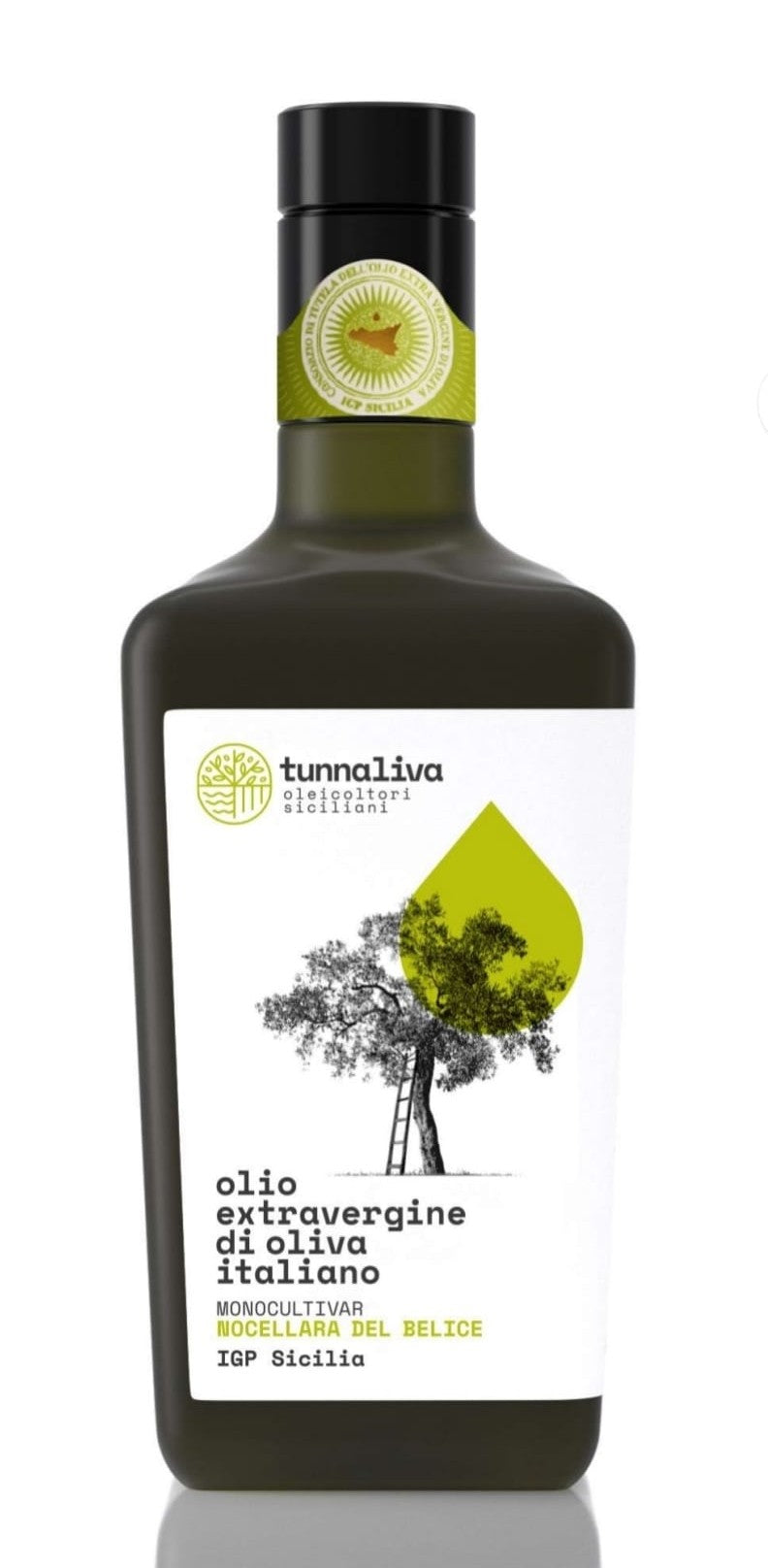 Huile d'olive Bio extra vierge Nocellara del Belice IGP