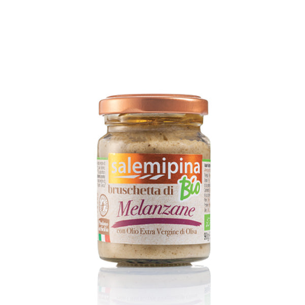 Crème à bruschetta aux aubergines Bio 90gr