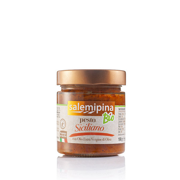 Pesto à la sicilienne Bio 190 gr
