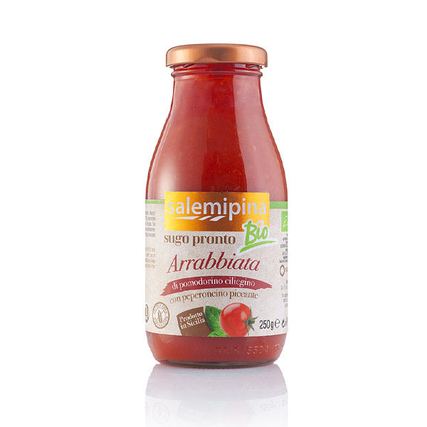 Sauce tomate arrabbiata bio 250 gr